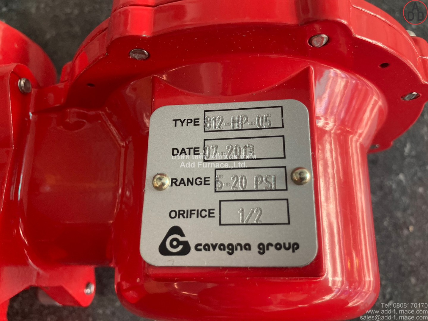 Gas Regulator Type 812-HP-05(13)